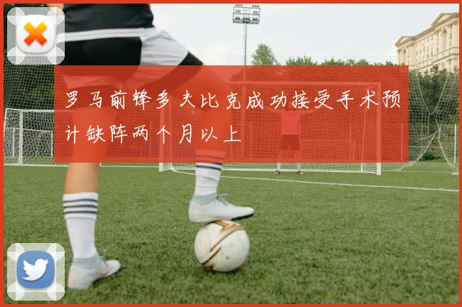罗马前锋多夫比克成功接受手术预计缺阵两个月以上
